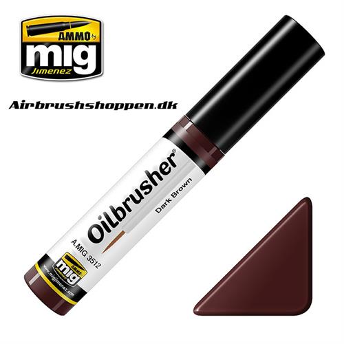  A.MIG 3512 Dark Brown Oilbrusher 
